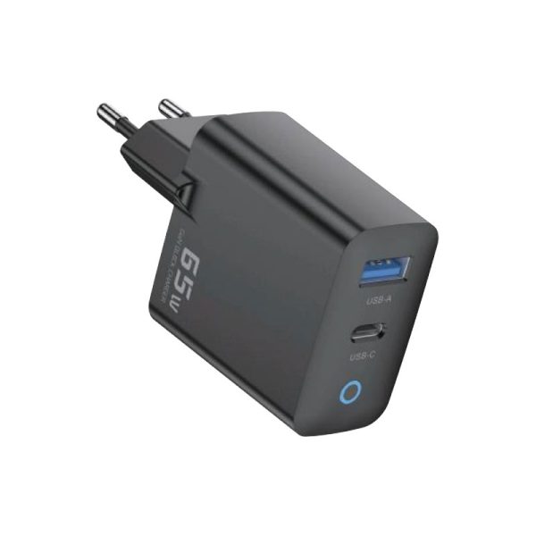 Toocki 65w gan charger usb-a+usb-c - Image 4