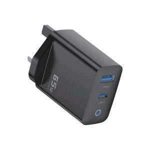 Toocki 65w gan charger usb-a+usb-c