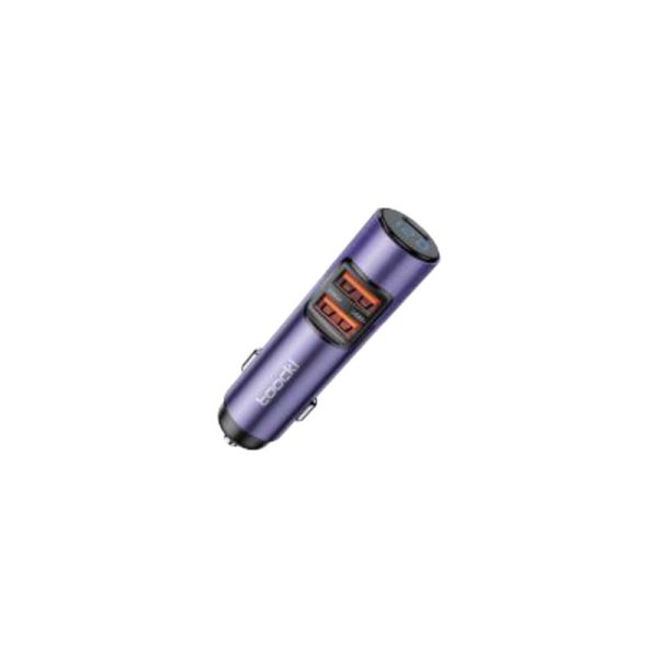 Toocki 72w digital display car charger 2 usb-a+usb-c - Image 3