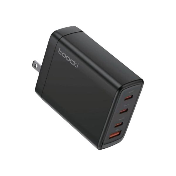 Toocki 120w gan charger 3 usb-c+usb-a - Image 3