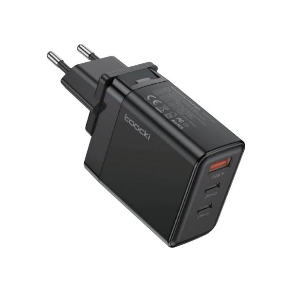 Toocki 65w gan charger 2 usb-c+usb-a - Image 4