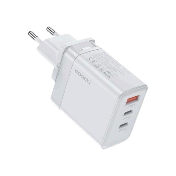 Toocki 65w gan charger 2 usb-c+usb-a - Image 3