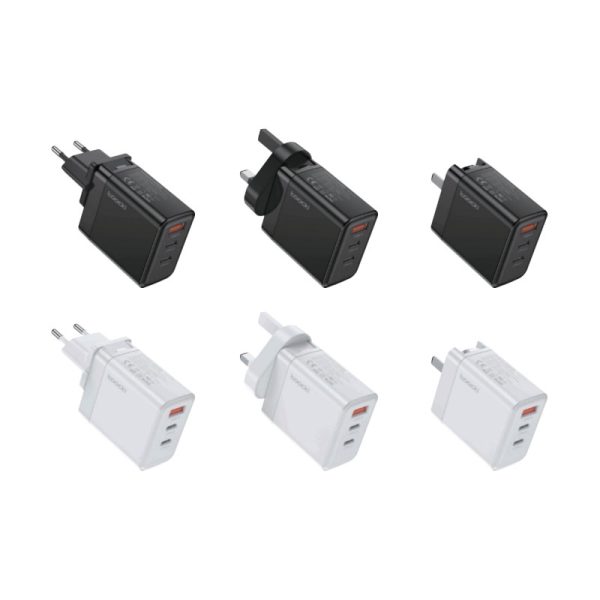 Toocki 65w gan charger 2 usb-c+usb-a - Image 5