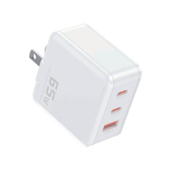 Toocki 65w gan charger 2 usb-c+usb-a - Image 3
