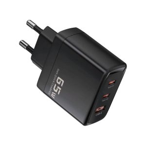 Toocki 65w gan charger 2 usb-c+usb-a