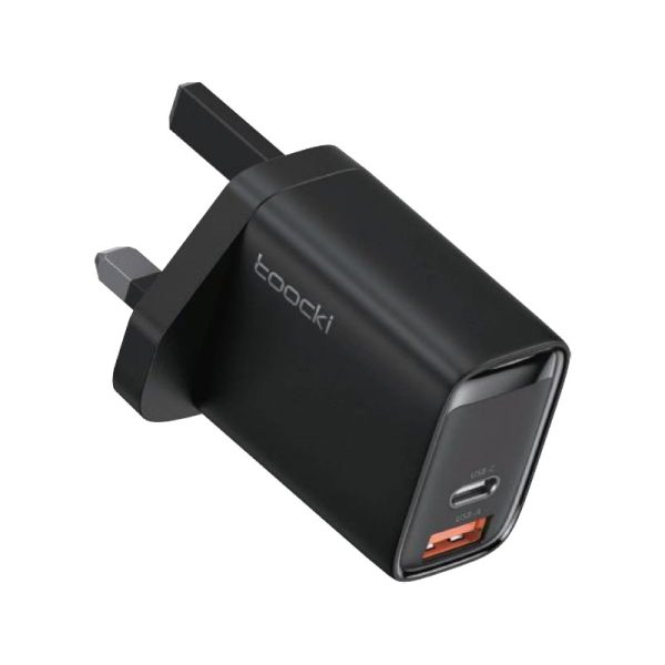 Toocki 33w gan charger dual usb-c