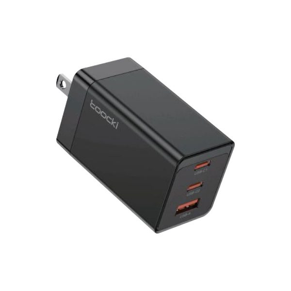 Toocki 67w gan charger usb-a+2 usb-c - Image 6