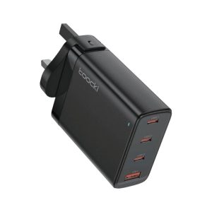 Toocki 100w gan wall charger usb-a+3 usb-c