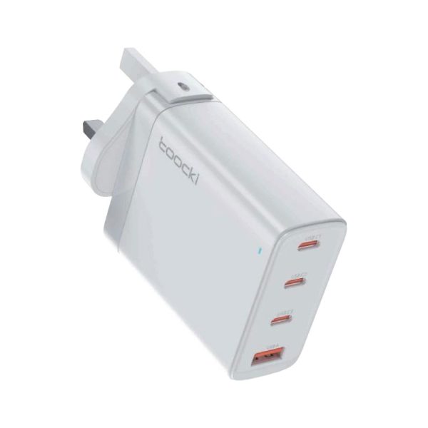 Toocki 100w gan wall charger usb-a+3 usb-c - Image 3