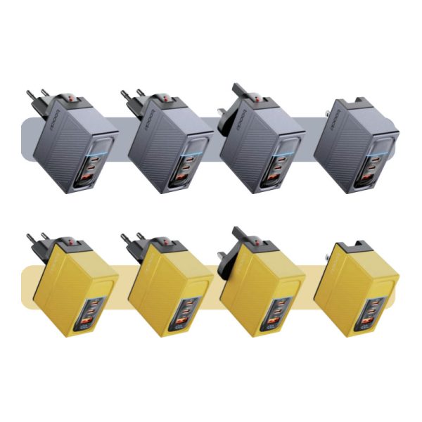 Toocki 100w gan charger 2c1a - Image 5