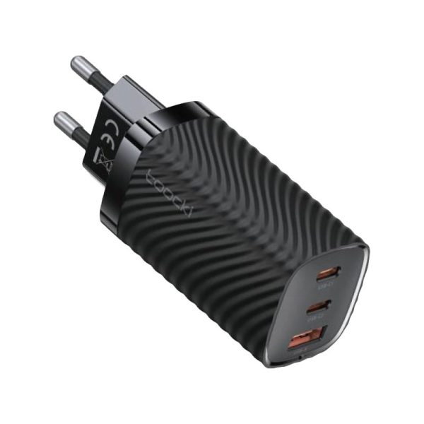 Toocki 65w gan charger 2 usb-c+usb-a - Image 3