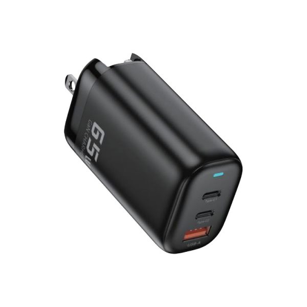 Toocki yv run 65w gan charger 2 usb-c+usb-a - Image 5