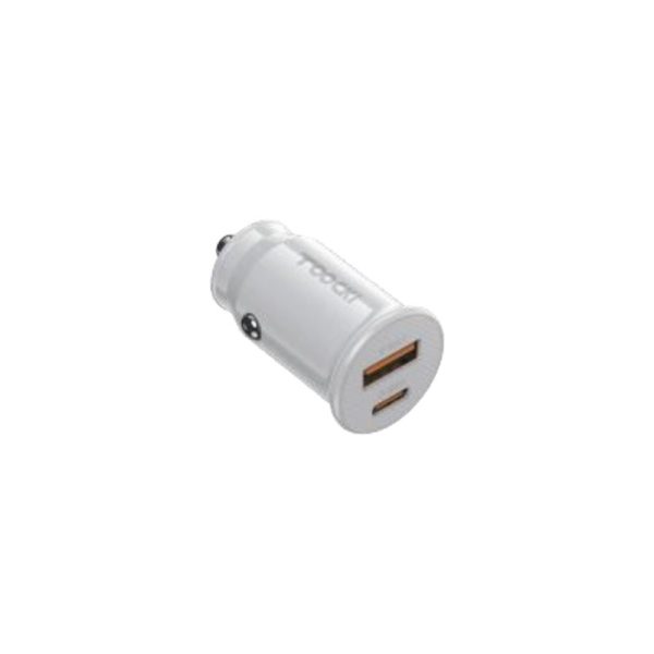 Toocki 45w mini car charger usb-a+usb-c