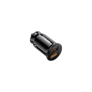 Toocki 30w mini car charger dual usb-a