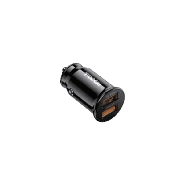 Toocki 30w mini car charger dual usb-a