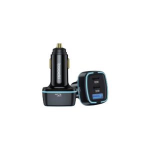 Toocki 125w car charger usb-a+2 usb-c