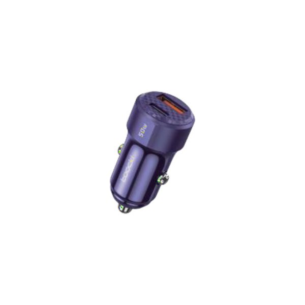 Toocki 50w car charger usb-a+usb-c - Image 3
