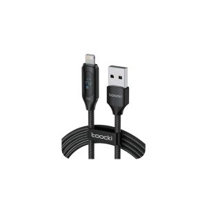 Toocki digital display usb-a to ip cable 2.4a