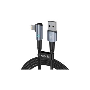 Toocki elbow usb-a to ip cable 2.4a