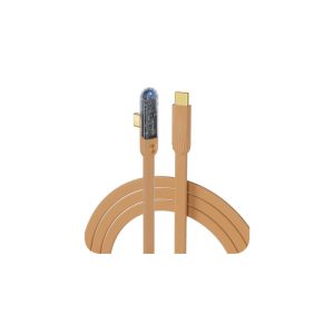 Toocki transparent usb-c to usb-c cable 100w