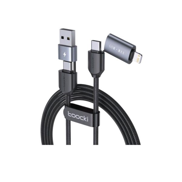 Toocki 4-in-1 usb data cable 60w - Image 2