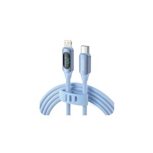 Toocki digital display usb-c to ip silicone cable 20w