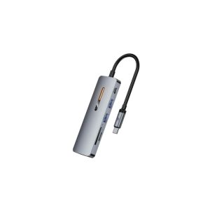 Toocki 6-in-1 multifunctional type-c hub docking station